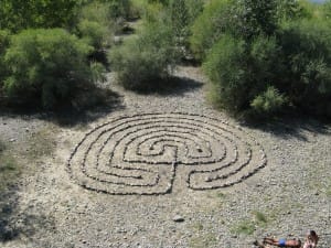 Labyrinth in Ulaanbaatar